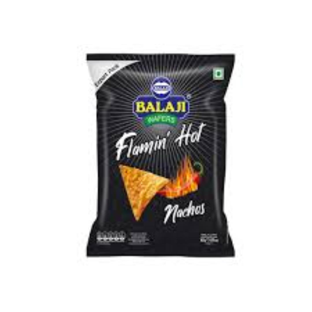 BALAJI FLAMING HOT NACHOS 140G
